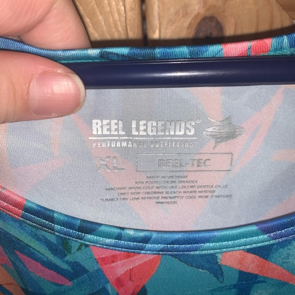 Reel legends reel-tec printed dress size XL - Picture 3 of 3